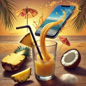 Coque pina colada