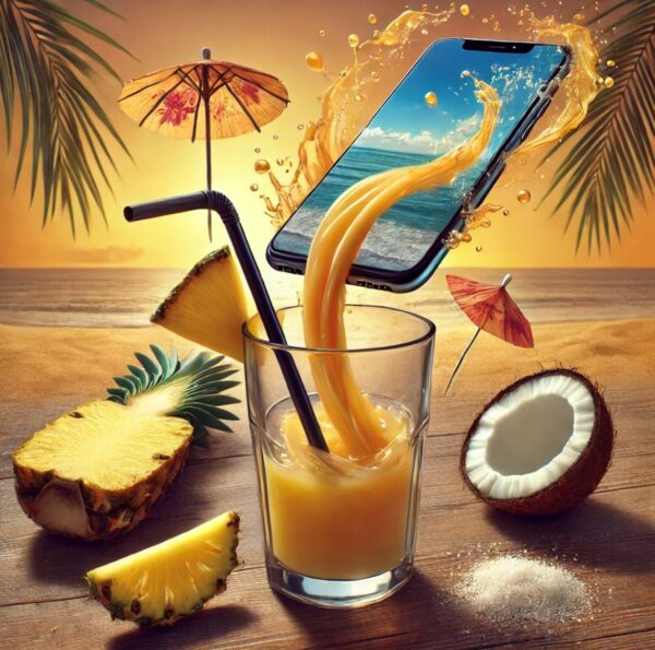 Coque pina colada